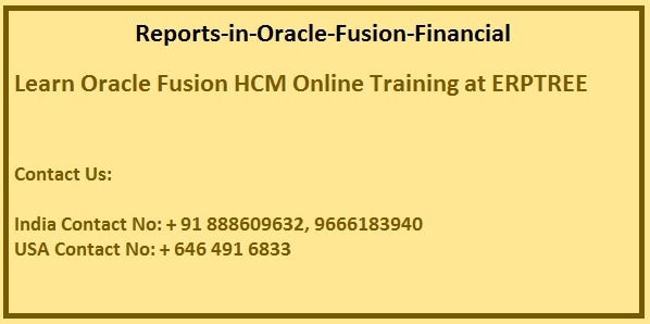 erptree, oracle fusion, oracle online training, oracle fusion HCM